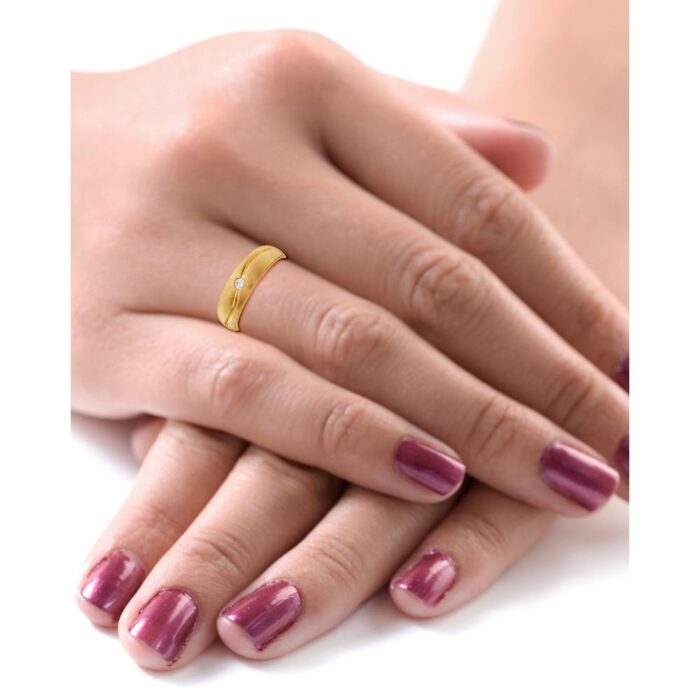 18Kt Gold & Diamond Ring - Image 2