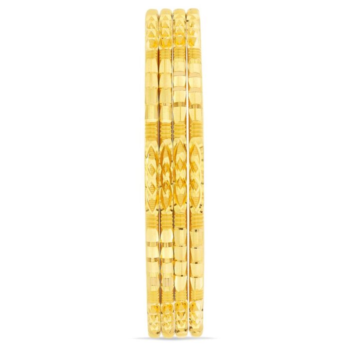 22 Karat Gold Clasic Bangle - Image 3