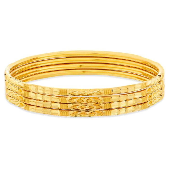 22 Karat Gold Clasic Bangle - Image 4