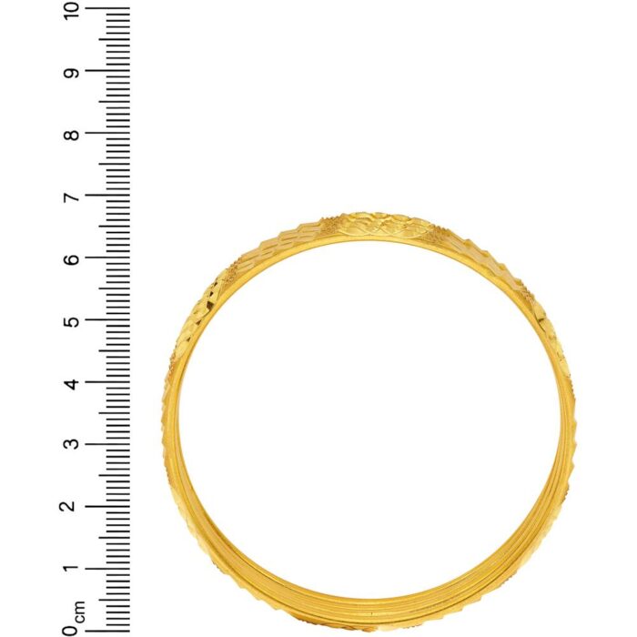 22 Karat Gold Clasic Bangle - Image 5