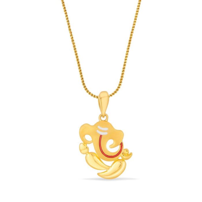 Auspicious Ganesha Gold Pendant