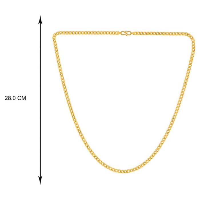 22 k curb gold chain - Image 4
