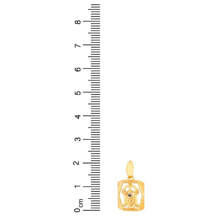 Lord Venkateswara Gold Pendant - Image 2